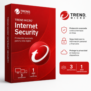 Trend Micro Internet Security 3 devices 1 year