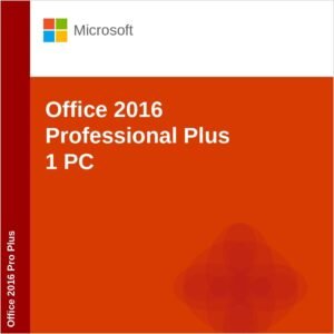 Office 2016 Professional Plus Product Key — 1 PC