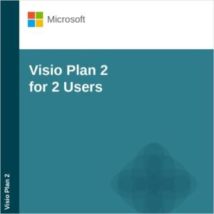 Visio Plan 2  License for 2 Users