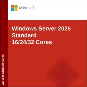 Windows Server 2025 Standard License Key 16/24/32 Cores — SoftLicenseDeals